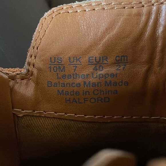 Franco Sarto Halford Bootie Brown Boot Leather Zip - Picture 5 of 5